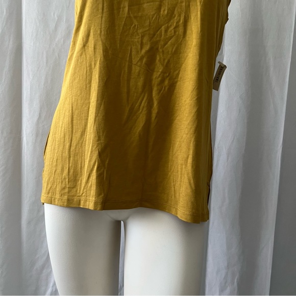 Core IO Women's Brown Green Tank Top Medium Round Neck Sleeveless Top New - Picture 4 of 12